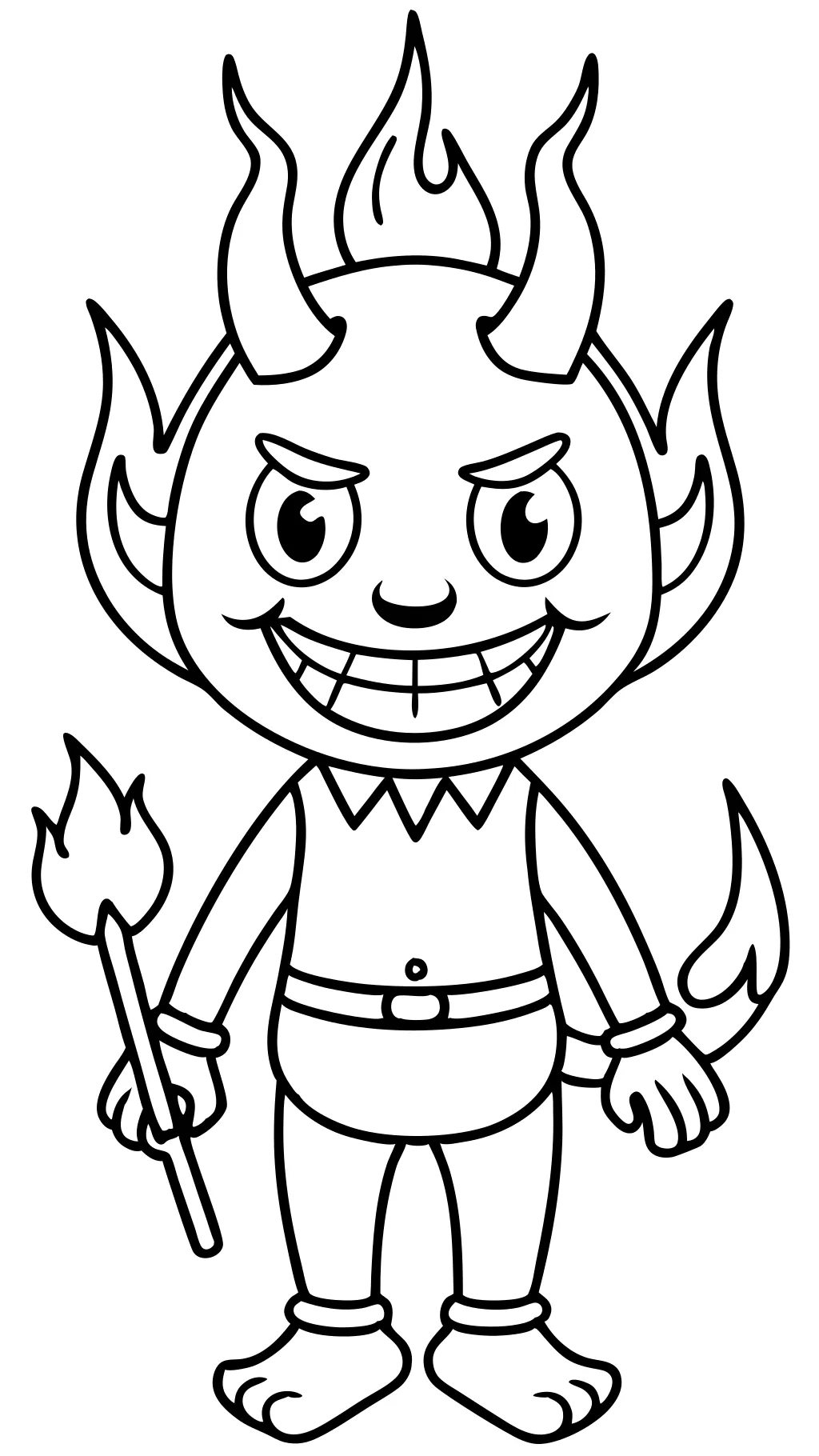 coloriages du diable